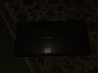 Faux leather chest