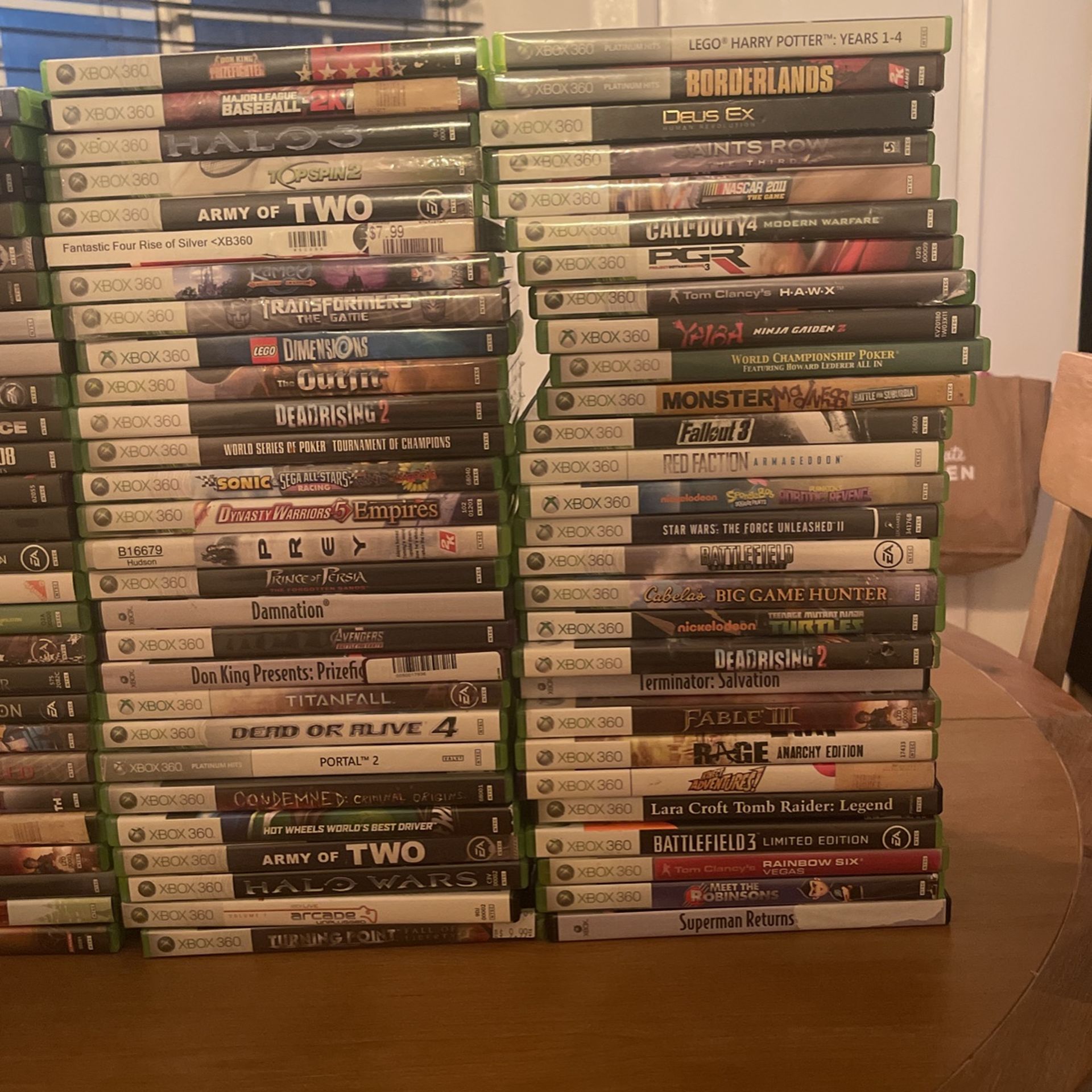 Xbox 360 Games (different Prices)