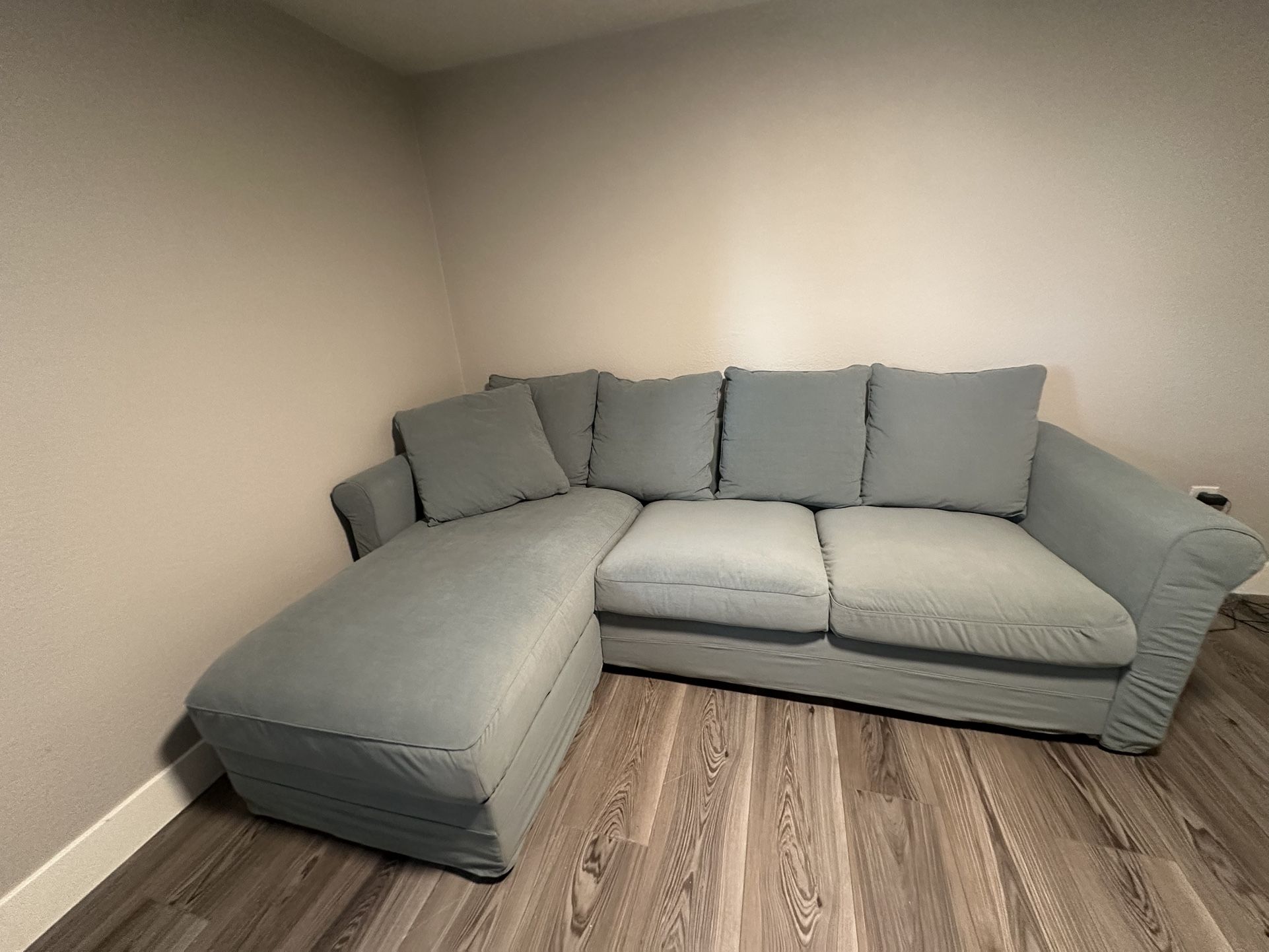 Blue IKEA Couch
