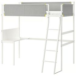 Vitval Loft Bed With Desk1