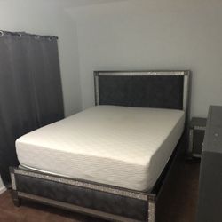 Bed Frame And Dressers only 