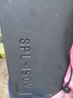 Armour Coated Speaker Box Made For 2 15's