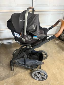 Nuna mixx stroller w/ car seat