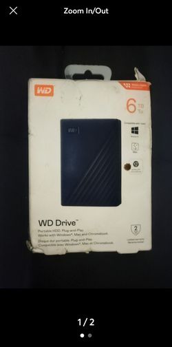 6 TB External HDD