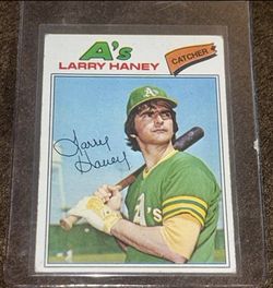 Larry Haney 1977 Topps