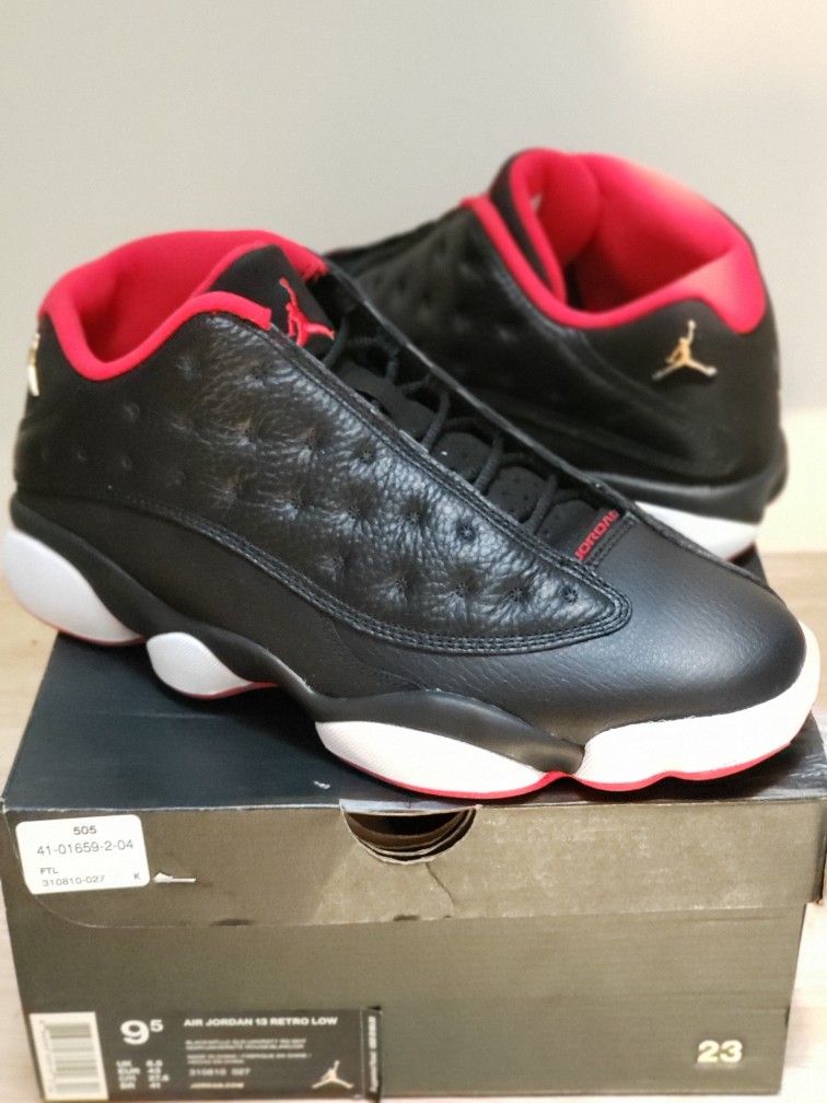 Air Jordan 13 Low (Bred Or Playoffs)