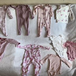Baby Girl Clothes. 2m-12m