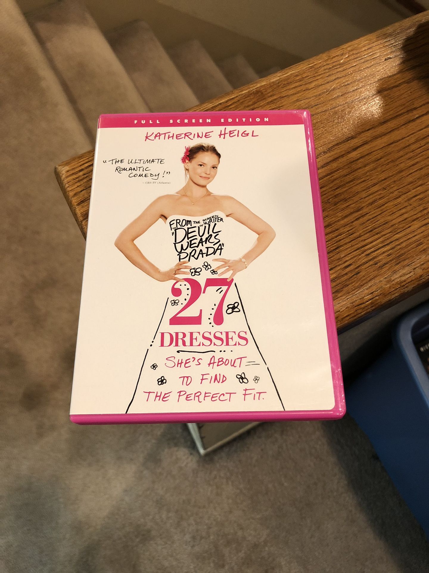 27 Dresses DVD Movie Katherine Heigl 2008 James Marsden