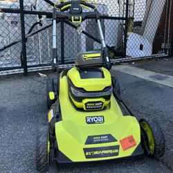 Ryobi 40v 21in Self Propelled Mower 