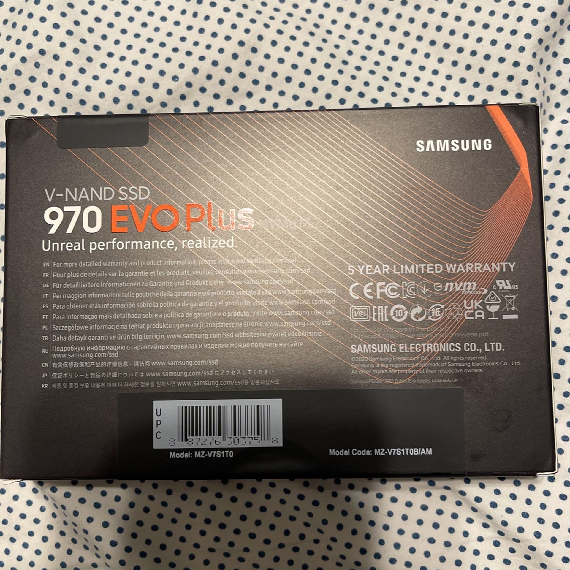 Samsung 1 TB SSD