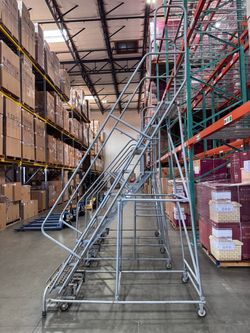 6 Step Grip Step Ladder - Assembled with 10" Top Step
