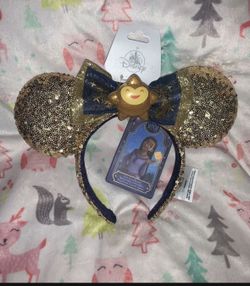 Minnie Mouse -Wish - Theme Disneyland -Adult Ears Headband 