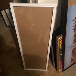 Poster Frame 11.5 X 36 White