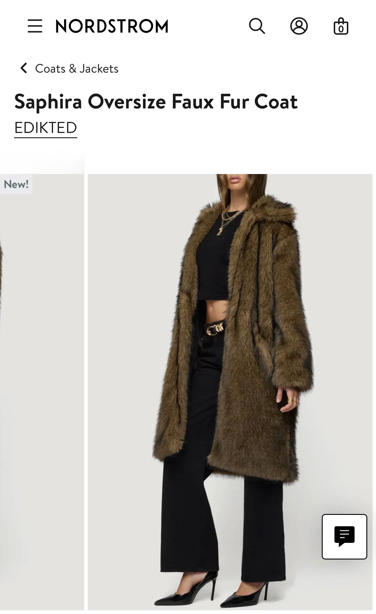 Beautiful Faux Fur Coat