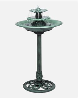 Outdoor Pedestal Water Fountain