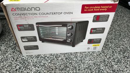 Ambiano Countertop Convection Oven 1500W NEW