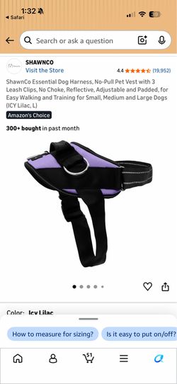 ShawnCo dog harness