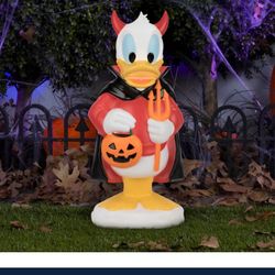 Disney 2ft Lighted Up  Halloween Donald 