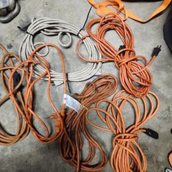 7 Extension Cords $20