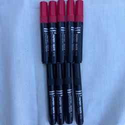 Permanent Markers Red/Black