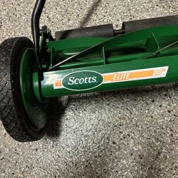 SCOTTS ELITE PUSH MOWER