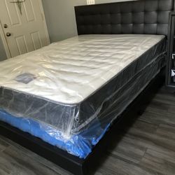 New Queen Size Bed!!! Mattress Included!