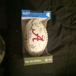 Signed Football By The Hole Team Of 2015