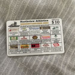 Discount Cards For 2022-2023 Until July 2023