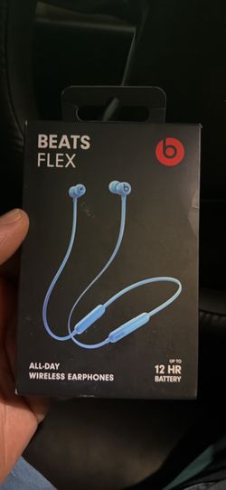 Beats Flex by dr Dre blue new