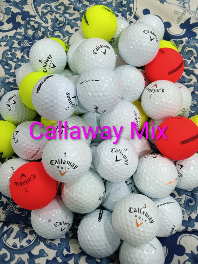 52 Used Callaway Ball Mix In Excellent Condition NM To 4a