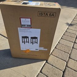 Brand New Saddle Bar Stools Brown
