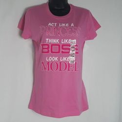 Pink Graphic T-shirt