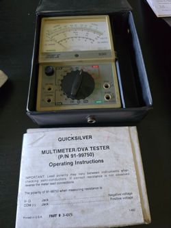 2, DVA Mecury Motor Meters,  Ignition Keys, cabin door keys and prop pliers