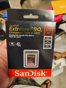 SanDisk Extreme Pro Cfx Type B 512gb
