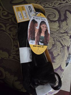 Ponytail hair