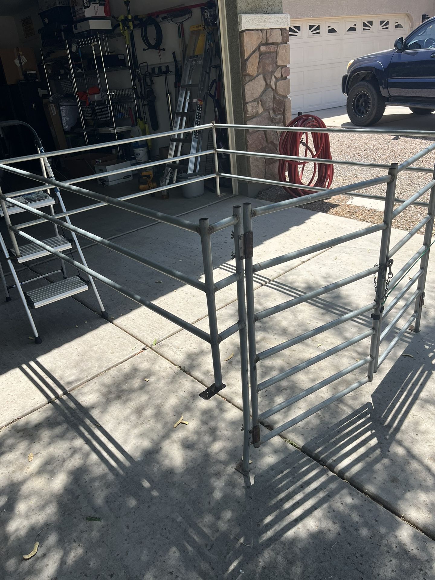 Truck rail enclosure