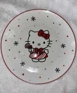 Hello Kitty Christmas Plates
