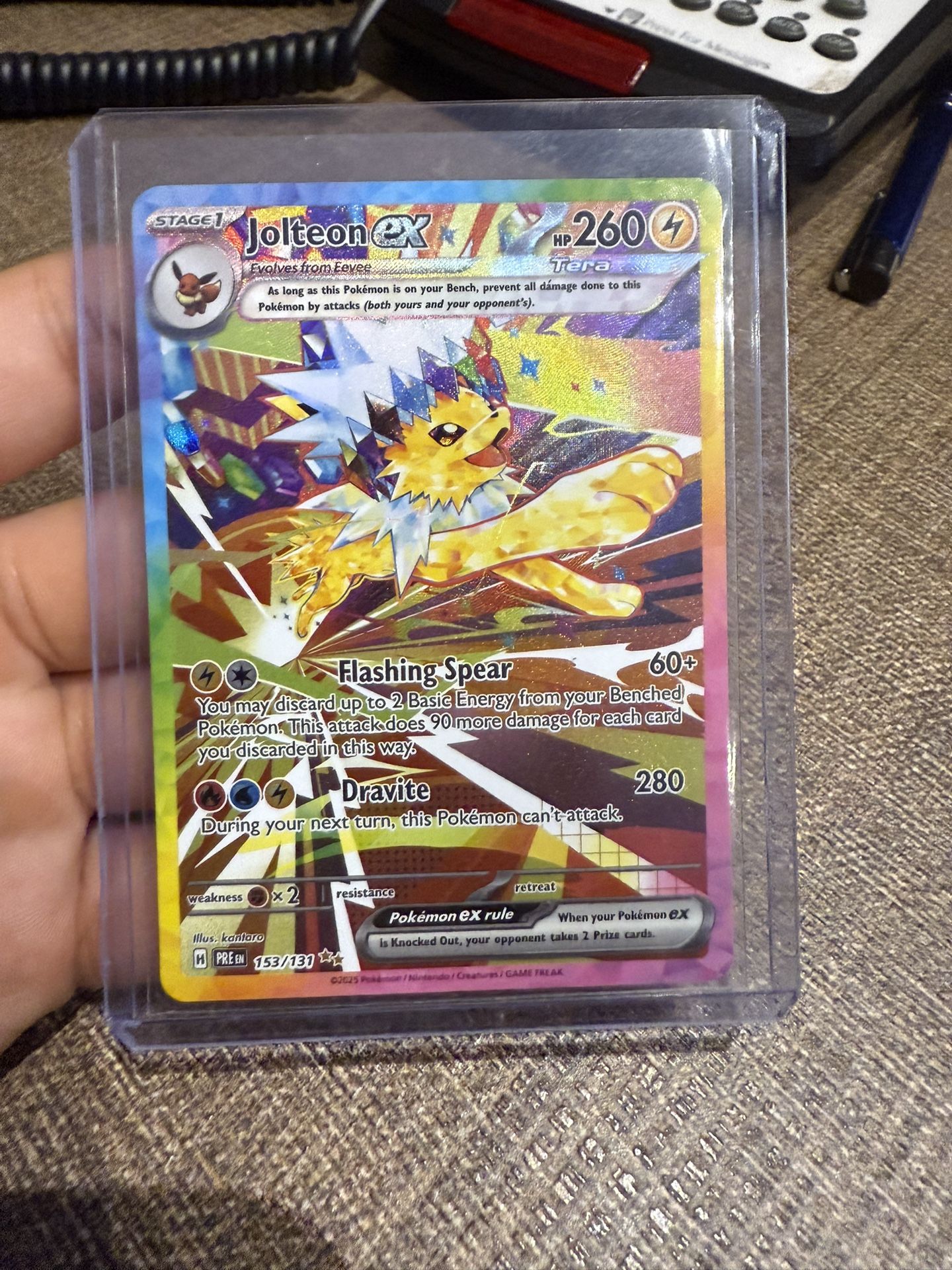 Jolteon ex prismatic SAR
