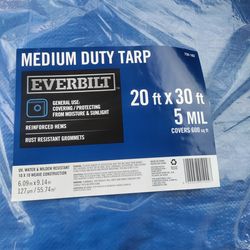 Tarp everbilt 20fx30f New
