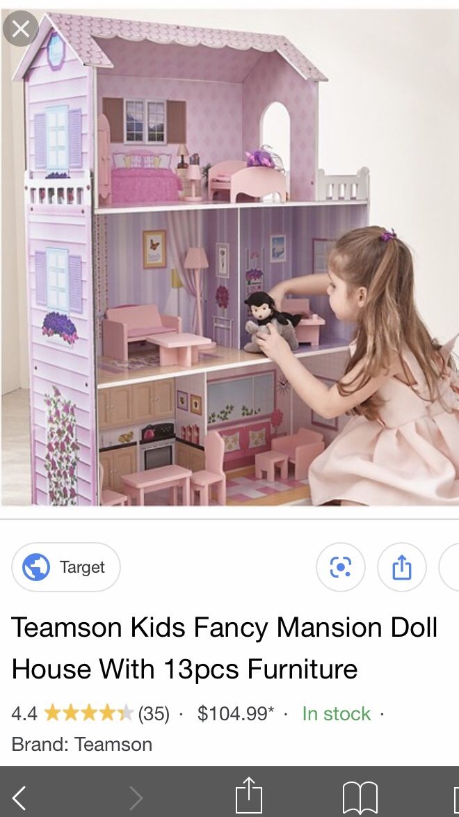 Doll House with Furniture