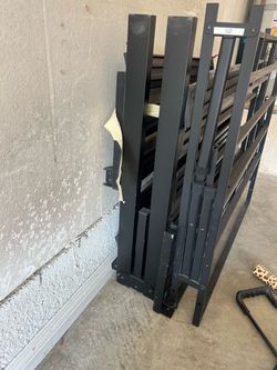 Two twin bed frames. FREE