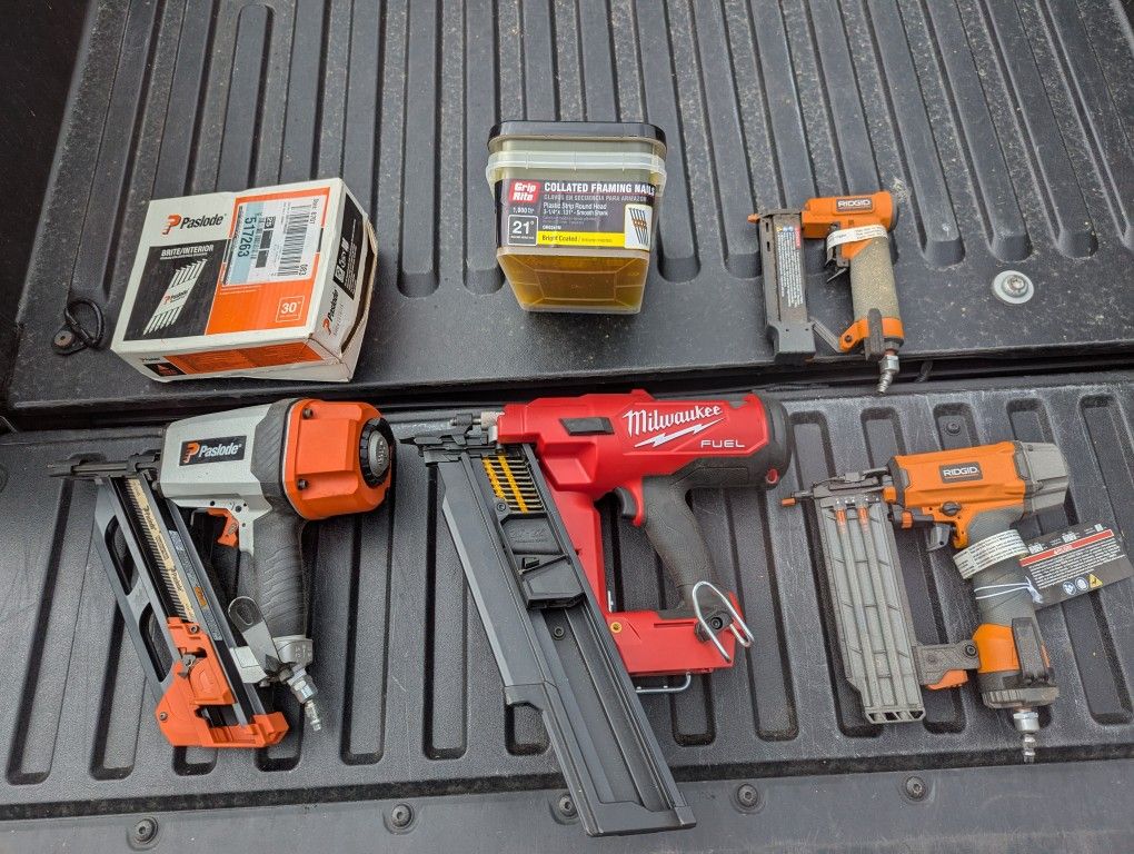 Nail Guns. Hardly Used 