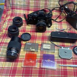 Pentax LX Camera and Gear