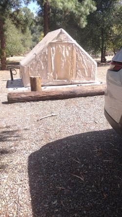 Blow up tent