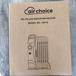 Heater, Air Choice oil filled radiator 700W, new