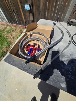 Braided stainless hose