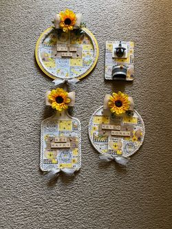 Sunflowers Wall Decorations $10.00