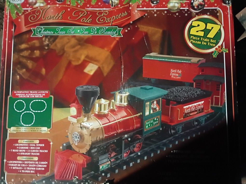 Christmas Train Set Electric