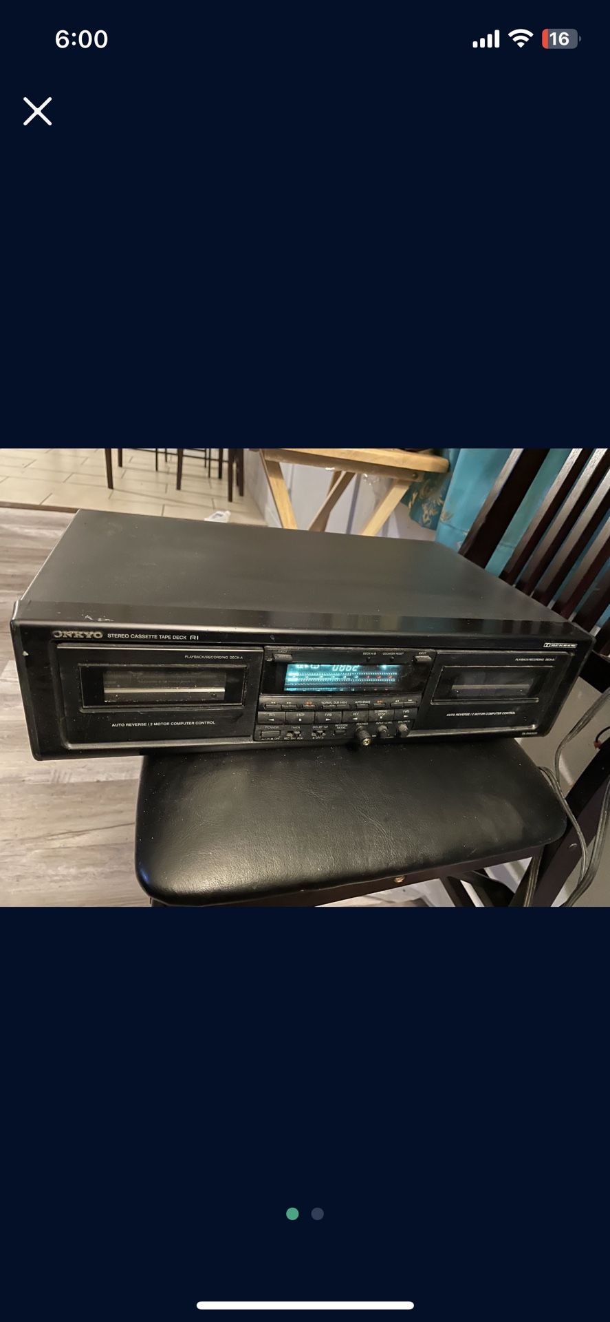 Onkyo Deck Doble