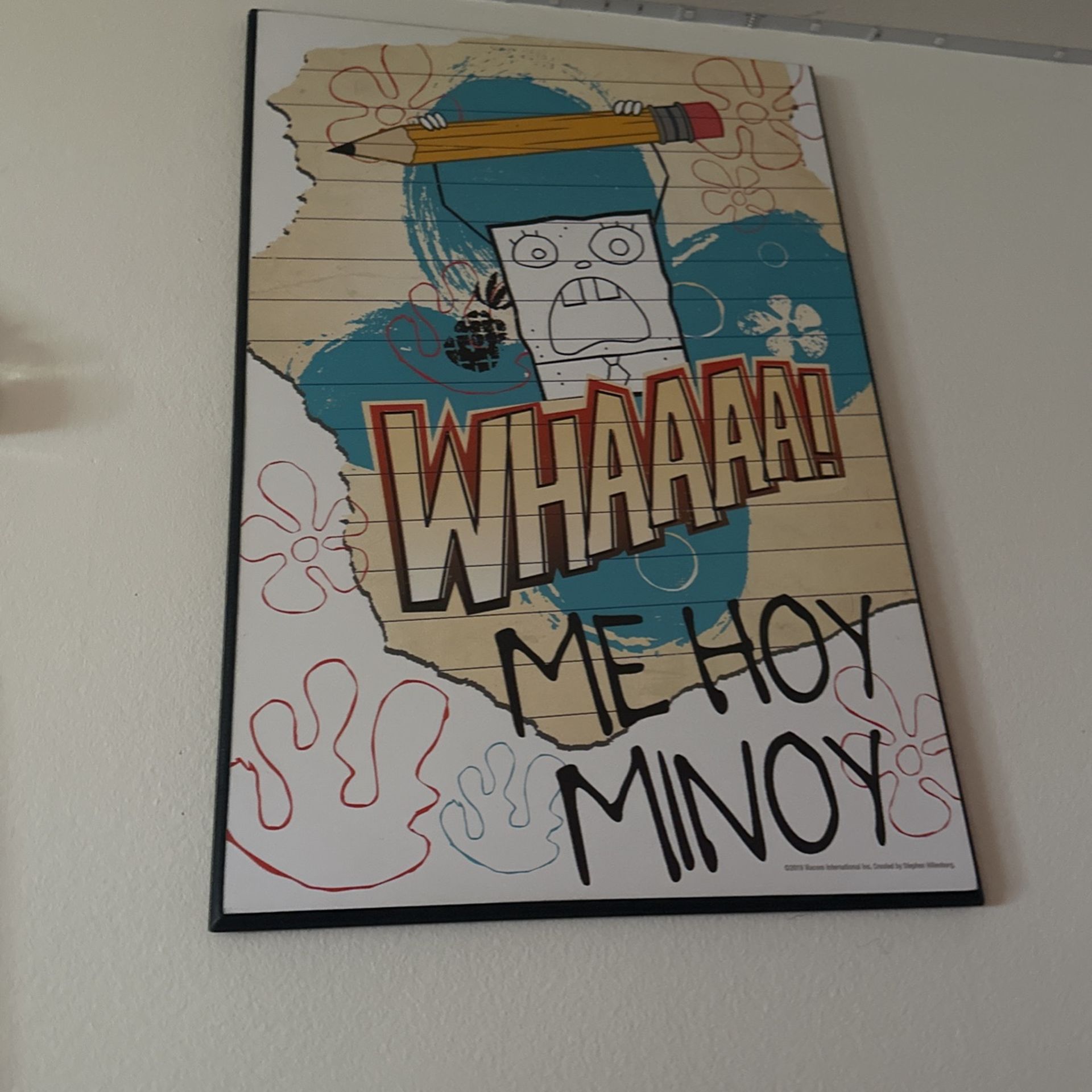 Framed Poster Of Doodle Bob